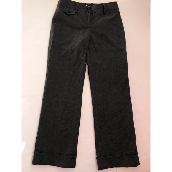 LOFT Petite Gray Wool Pants     2P - Picture 5 of 6